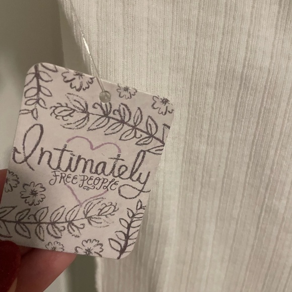 NWT intimately by free people ribbed basic long sleeved shirt - Picture 4 of 5